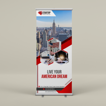 American Dream Standee Mockup